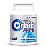 Gumy do żucia, lizaki, dropsy - Orbit WHITE FRESHMINT - 46 DRAŻETEK - miniaturka - grafika 1