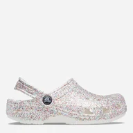 Buty dla dziewczynek - Croksy dziecięce Crocs Classic Sprinkle Glitter Clogk CR208574 29-30 Białe (196265326464) - miniaturka - grafika 1