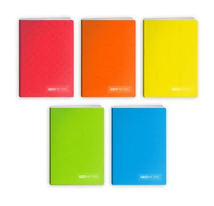 Tetis Zeszyt A5 32k kratka GEOMETRIC EL-M4-032-KA5 - Zeszyty szkolne - miniaturka - grafika 1