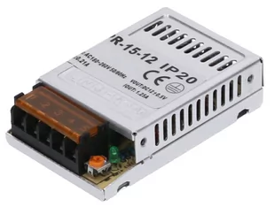 Zasilacz Standard modułowy PR 12V  15W firmy Prescot - Taśmy LED - miniaturka - grafika 1