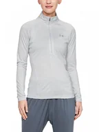 Kurtki i kamizelki sportowe damskie - Damska bluza treningowa UNDER ARMOUR Tech 1/2 Zip - Twist - miniaturka - grafika 1