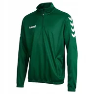 Bluzy dla dziewczynek - HUMMEL BLUZA Dziecięca SPORTOWA hml CORE KIDS Half ZIP SWEAT r. 116-128 - miniaturka - grafika 1