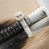 Inne mocowania - Trytytka samogasnąca SEC-100MC, wymiary 100x2,5, kolor mleczny - miniaturka - grafika 1