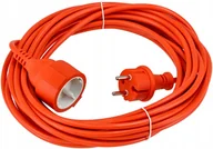 Przedłużacze i rozgałęźniki - Przedłużacz 10m Ogrodowy Do Kosiarki Budowlany Długi 230V 2x1mm2 13A 2000W - miniaturka - grafika 1