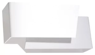 Sollux Lighting Kinkiet PIEGARE biały BLUE SAPPHIRE - Lampy ścienne - miniaturka - grafika 1