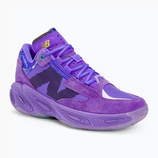 Buty sportowe męskie - Buty do koszykówki New Balance Fresh Foam BB v2 purple - grafika 1
