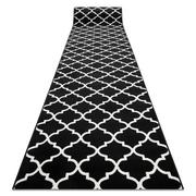 Dywany - CHODNIK BCF MORAD Trelis koniczyna marokańska czarny / krem 60 cm, 60x100 cm - miniaturka - grafika 1