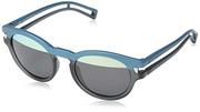 Okulary przeciwsłoneczne - Police Okulary przeciwsłoneczne damskie S1960M Neymar Jr 2 owalne okulary przeciwsłoneczne 49 mm, turkusowe/szare przezroczyste, Turkusowy/szary przezroczysty, 49mm - miniaturka - grafika 1