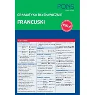 Książki do nauki języka francuskiego - Gramatyka błyskawicznie. Francuski PONS - miniaturka - grafika 1