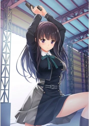 Plakat Anime Lycoris recoil LREC_054 A2 (custom)