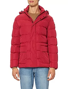 Geox Kurtka męska, Czerwony (czerwona dalia), 56 - Kurtki męskie - miniaturka - grafika 1