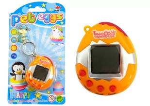 Tamagotchi w Jajku Gra Elektroniczne Zwierzątko Pomarańczowe - Gry planszowe - miniaturka - grafika 1