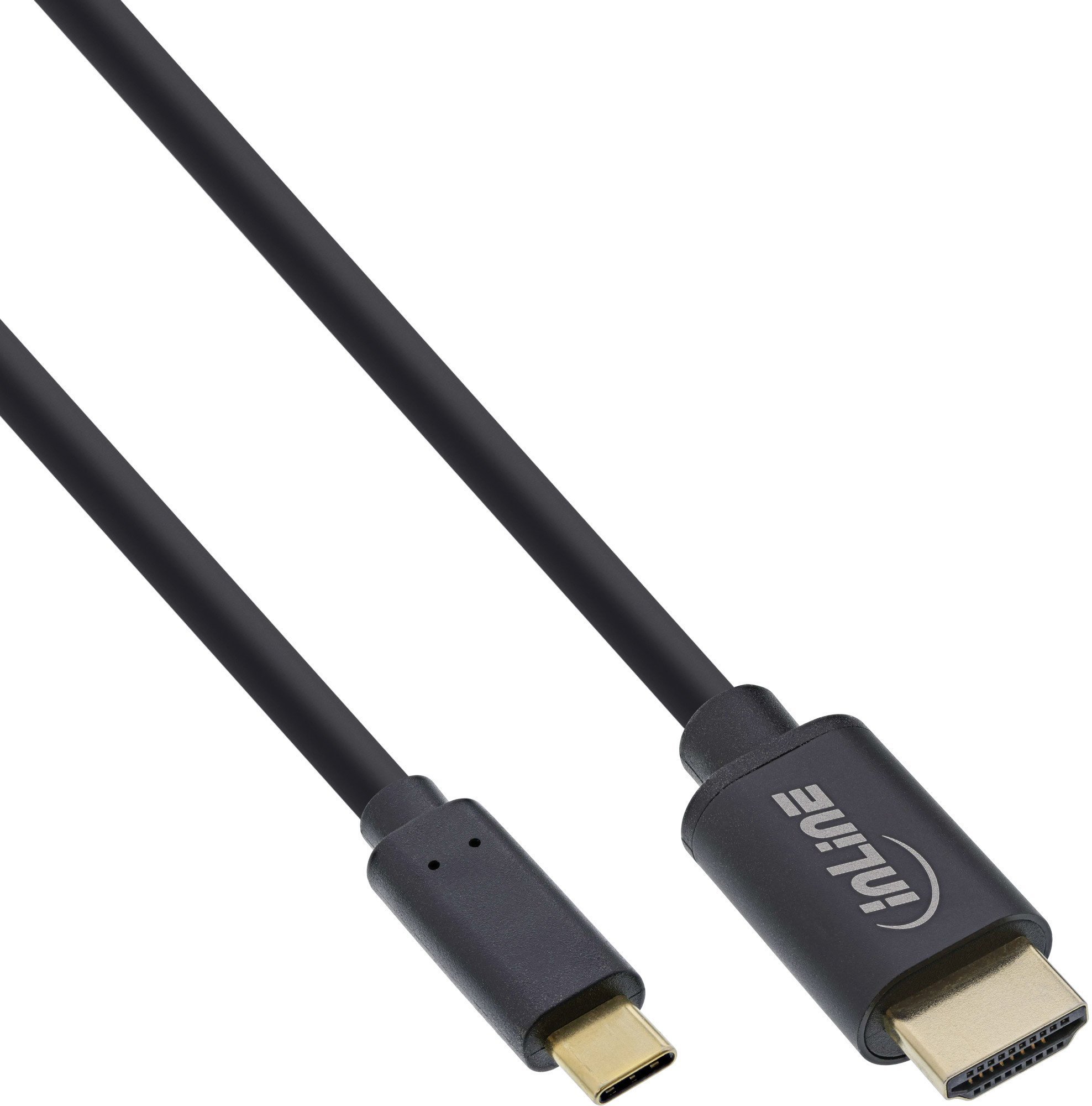 InLine® USB Display Kabel, USB-C Stecker zu HDMI Stecker, 5m