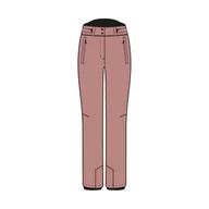 Spodnie narciarskie - Spodnie narciarskie Rossignol damskie W Staci różowe - XL - miniaturka - grafika 1