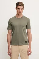 Koszulki męskie - Salewa t-shirt sportowy Eagle męski kolor zielony gładki 00.0000029153 - miniaturka - grafika 1