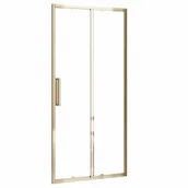 Ścianki i drzwi prysznicowe - DRZWI PRYSZNICOWE RAPID SLIDE GOLD 130 REA-K5615 - miniaturka - grafika 1