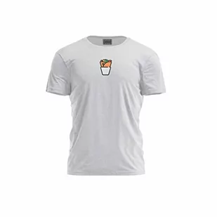Bona Basics T-shirt męski, szary, XL - Koszulki męskie - miniaturka - grafika 1