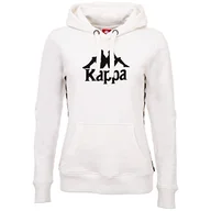 Bluzy damskie - Kappa Bluza damska Dilara biały 160 Vanilla M - miniaturka - grafika 1