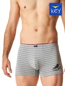 Majtki męskie - SZORTY KEY MXH-400 B24 (kolor szary, rozmiar XL) - miniaturka - grafika 1