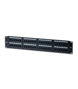 Digitus Patch panel 48 portowy 19, kat.5e nieekranowany UTP DN-91548U - Panele krosownicze - miniaturka - grafika 1