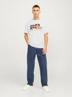 Koszulki męskie - Jack & Jones Koszulka "Luke" w kolorze białym - miniaturka - grafika 1