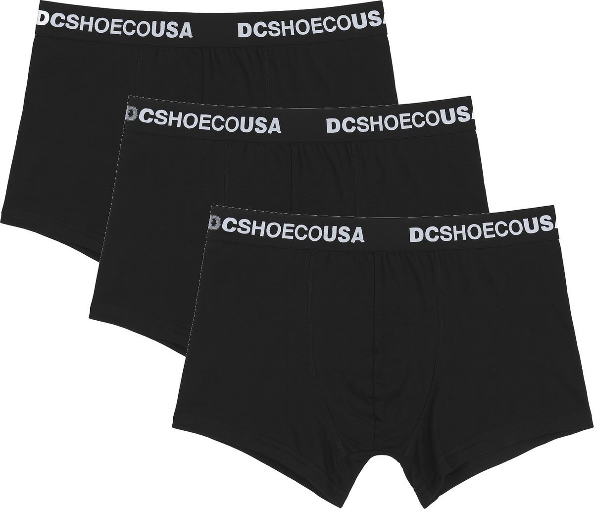 Męskie bokserki DC Shoes 3-pak DC-B2 czarny XXL