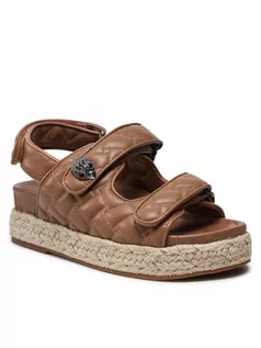 Espadryle damskie - Kurt Geiger Espadryle Orson Espadrille 8878248109 Brązowy - grafika 1