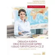 Podręczniki dla szkół zawodowych - Obsługa klienta oraz rozliczanie imprez... cz.2 - miniaturka - grafika 1