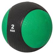 Piłki do ćwiczeń - GORILLA SPORTS Gorilla Sports Piłka lekarska guma 1  10 kg masy  zestaw fitness ball pojedynczo/w 10 kolorów i wariantów, 2 kg 10000339-02 - miniaturka - grafika 1