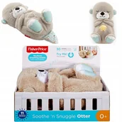 Maskotki i pluszaki - FISHER-PRICE śpiąca wydra oddychający brzuszek - miniaturka - grafika 1