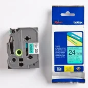 Drukarki kart i etykiet - Brother TZe-751 Taśma laminowana o szerokości 24mm oryginał TZE751 - miniaturka - grafika 1