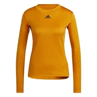Koszulki i topy damskie - adidas Damska koszulka Trn Ls Cold.rdy z długim rękawem, Narfoc, S - miniaturka - grafika 1