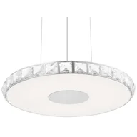 Lampy sufitowe - Auhilon lampa wisząca LED Porofino Crystal 12W 960lm 4000K chrom 3561 3561 - miniaturka - grafika 1