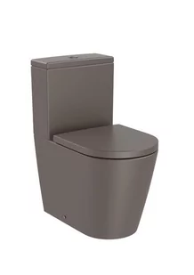 Roca Inspira Toaleta WC stojąca 60x37,5 cm kompaktowa bez kołnierza cafe A342529660 - Kompakty WC - miniaturka - grafika 1