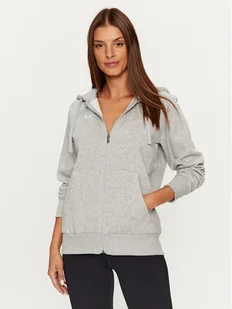 Under Armour Bluza Ua Rival Fleece Fz Hoodie 1379497 Szary Loose Fit - Bluzy damskie - miniaturka - grafika 1