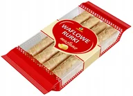 Batoniki - Lewiatan Rurki Waflowe Maślane do Deserów 100g - miniaturka - grafika 1