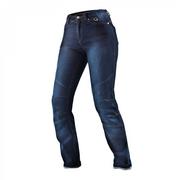 Spodnie damskie - Shima Sansa, dżinsy denim nowoczesna z Protector duralid motocykl spodnie damskie (26 W), niebieski SANSA BLUE 26 - miniaturka - grafika 1