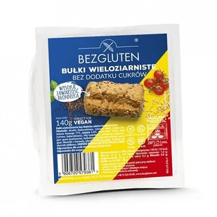 Bezgluten Bułki wieloziarniste bez dodatku cukrów bezglutenowe 2 x 70 g - Pieczywo chrupkie - miniaturka - grafika 1