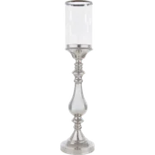 Świeczniki - Cosmo Light Świecznik ELLEN L nikiel D01523 Cosmo Light D01523 - miniaturka - grafika 1