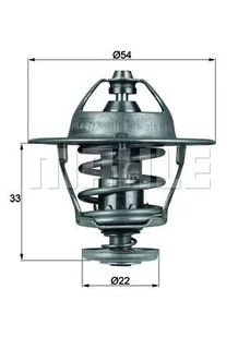 Termostat, płyn chłodzący Mahle TX 53 85D - Termostaty - miniaturka - grafika 1