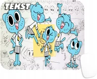 Podkładki pod mysz - PODKŁADKA POD MYSZKĘ Z NADRUKIEM ŚWIAT GAMBOLA PREZENT -TEKST -20X24 - miniaturka - grafika 1