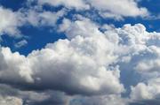 Okleiny - Błękitne niebo z chmurami2 - miniaturka - grafika 1