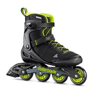 Rolki - Rolki męskie Rollerblade  ZETRABLADE ELITE Black/Lime  EUR 45 - miniaturka - grafika 1