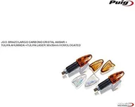 Części motocyklowe - Puig 2549C Star zestaw kierunkowskazów o wyglądzie włókna węglowego - miniaturka - grafika 1