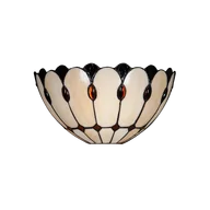 Lampy ścienne - Kinkiet witrażowy TIFFANY 1X40W E14 228 PREZENT - miniaturka - grafika 1