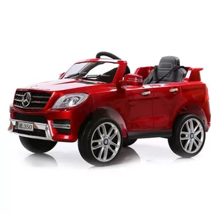 Import SUPER-TOYS MERCEDES CZERWONY - Pojazdy elektryczne dla dzieci - miniaturka - grafika 1
