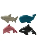 Zabawki kreatywne - Plan Toys 4-częściowy zestaw zabawek - 12 m+ - miniaturka - grafika 1