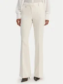 Spodnie damskie - Fracomina Spodnie materiałowe FR26SVA004W42901 Brązowy Regular Fit - miniaturka - grafika 1