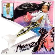 Lalki dla dziewczynek - Mermaze Mermaidz Mermaze Mermaidz JORDIE Lalka modowa o kształcie syreny ze zmieniającym kolor ogonem w ciepłej i lodowatej wodzie i czarnymi i blond włosami Strój i akcesoria W pełni ruchoma Wieku 4 580836 - miniaturka - grafika 1