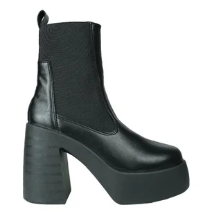 Botki Altercore EBONY Black - Botki damskie - miniaturka - grafika 1
